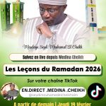 Anniversaire 2026 à Medina Cheikh Tidjani